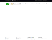 Tablet Screenshot of gch-services.com